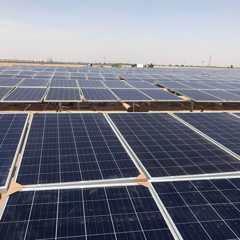 Commercial solar installation supporting C&I projects like those delivered in Indore