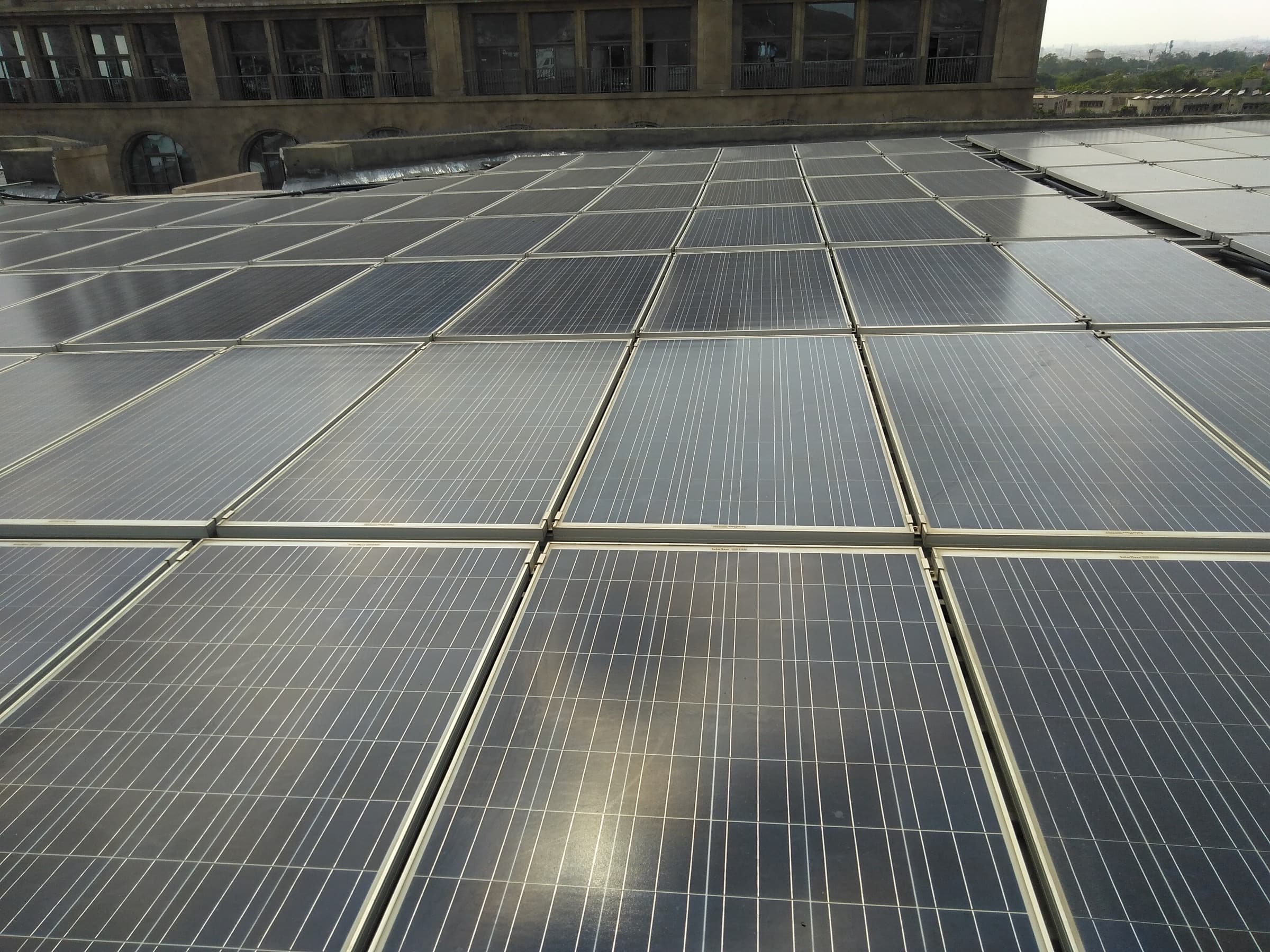 Rooftop solar at Jhalana, Jaipur, 278 kW