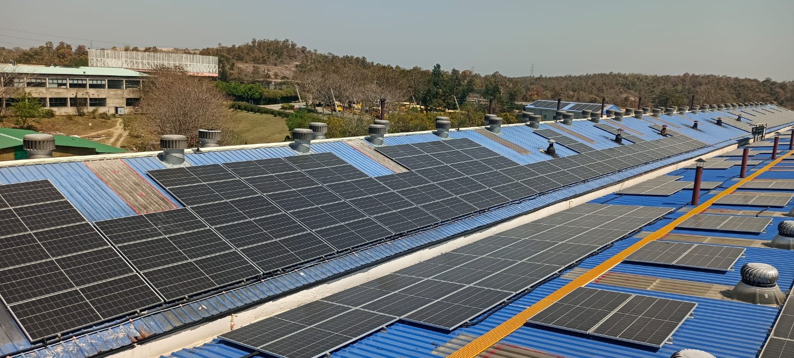 Rooftop solar at Ranchi, Jharkhand, 900 kW