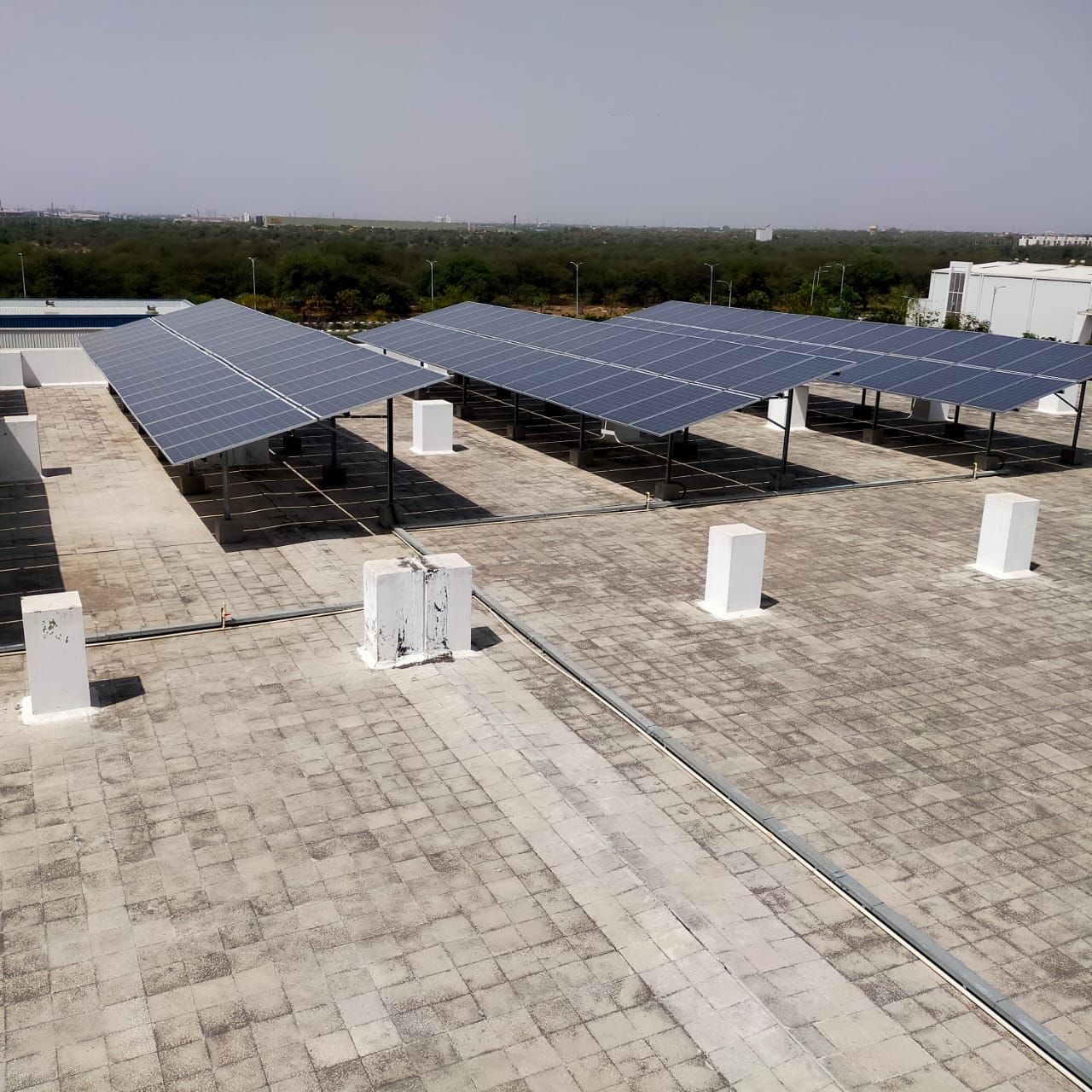 Rooftop solar at Sitapura, Jaipur, 710 kW